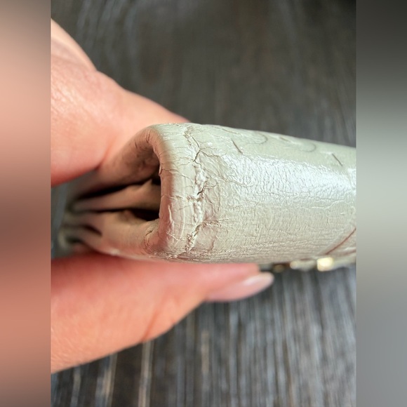 Gucci GG Guccisima Ivory Cream/White Monogram Leather Long Wallet - Picture 5 of 10